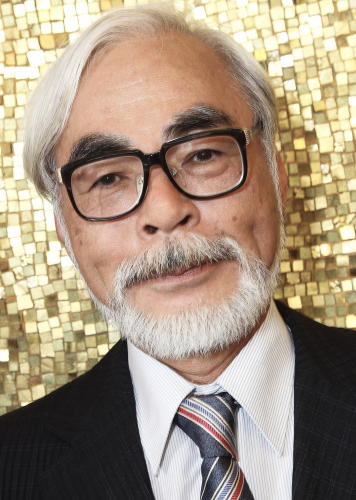 Japanese animator Hayao Miyazaki  in 2008.