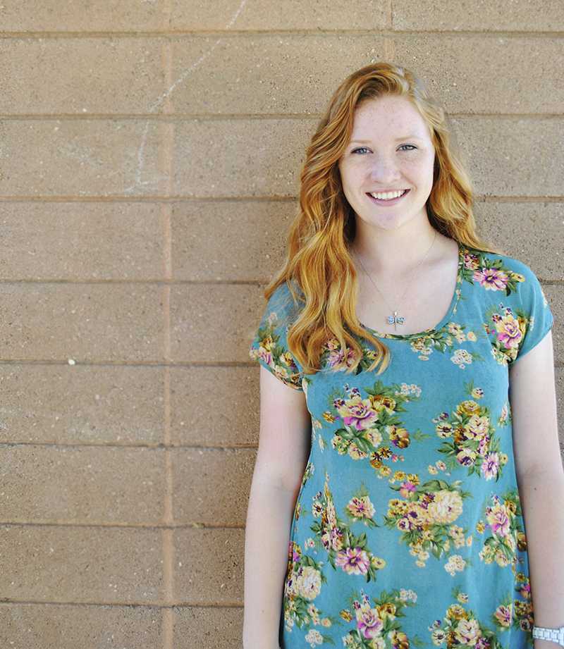 Junior Emmalyn Spruce is an aspiring singer at Claremont High School. After recently self-releasing an
original single, she
has decided to pursue
a career in singing.
Her song is available for purchase on iTunes. 