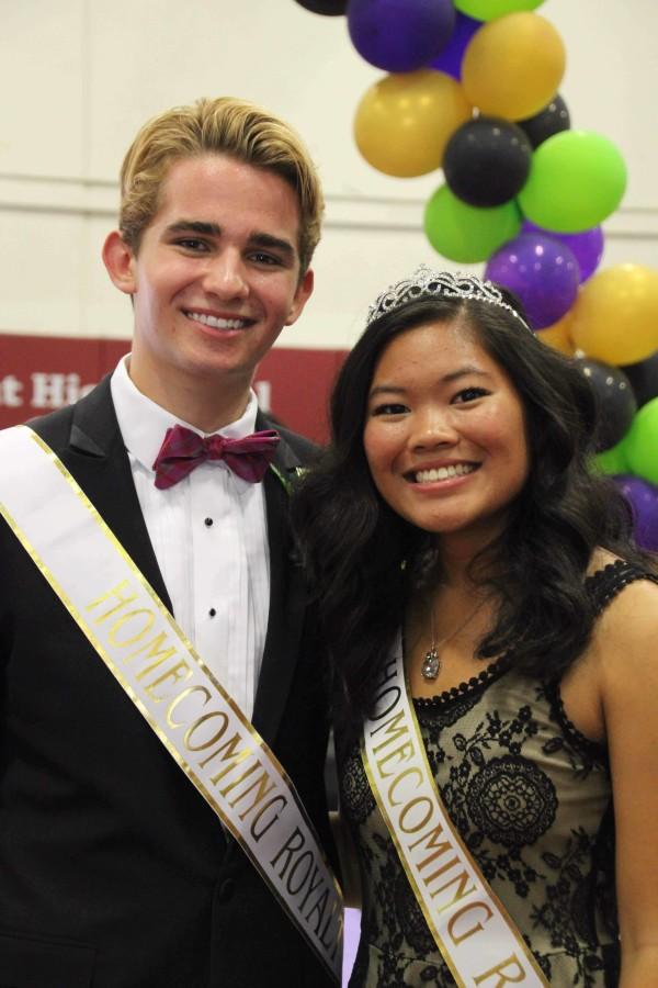 A Road to Remember: Homecoming 2015 Princess Claire Colinco and Prince Matt Brown