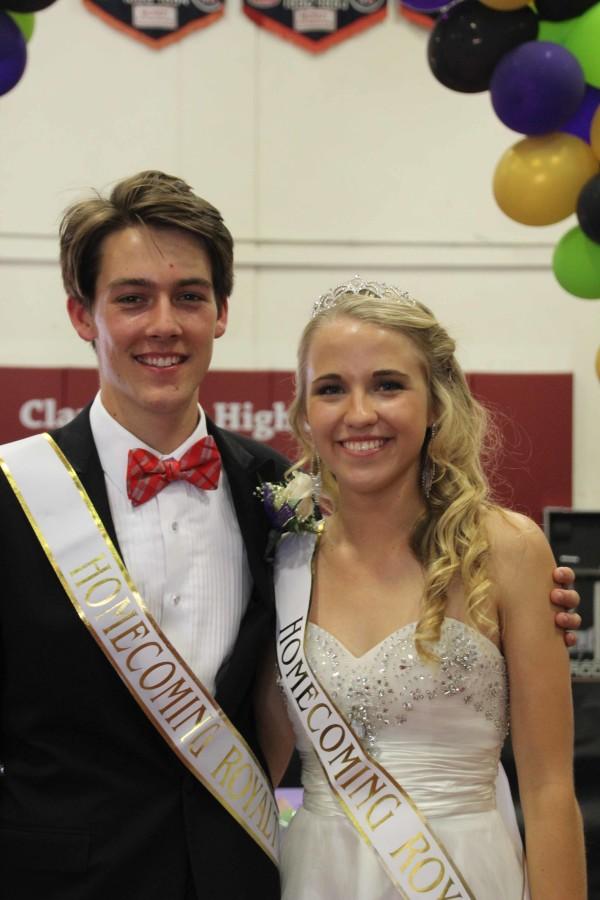 A Road to Remember: Homecoming 2015 Princess Gail Henley and Prince Gavin Wride