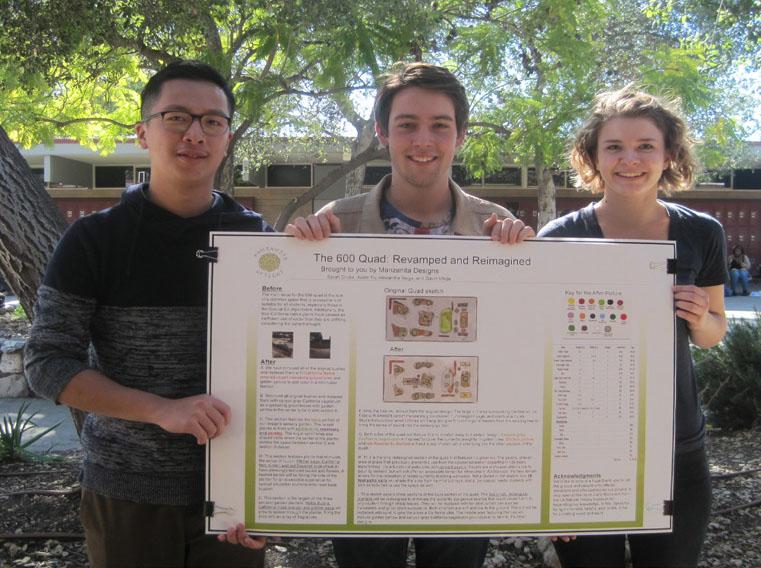 Mittman’s Enviromental Science Students Redesign 600 Quad