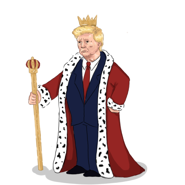 Donald Trump: eyes on the crown