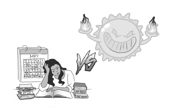 Are tiny children going to overheat to let teenagers study?