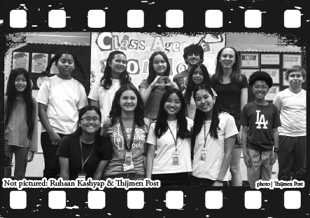 pictured from left left to right : [Top] Riyo Ou, Rainbow Edwards, Stephanie Dulin, Bailey Wong, Jack Warren, Ariana Valencia, Ellen Thomas, Karter Thompson, Owen Abendschein; [Bottom] Mayo Ou, Caroline Warren, Nina Wu, Joy Cheng