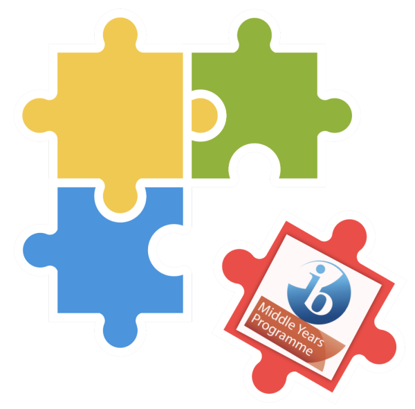 IB/MYP ©International Baccalaureate; puzzle ©Paula Franciani via Canva.com